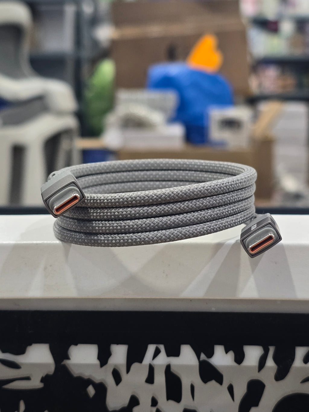 WEKOME WDC-46 65W PD USB-C to Type-C Fast Charging Magnetic Cable for Mobile, Laptop & Tablet (1m)