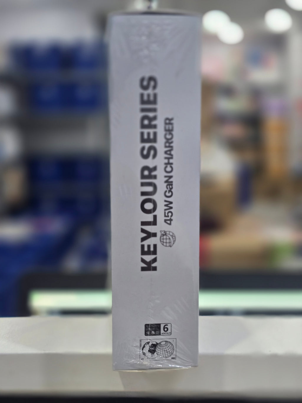 Wekome WP-U33 45W GaN Fast Charger | Dual USB-C | Folding Plug | Keylour Series