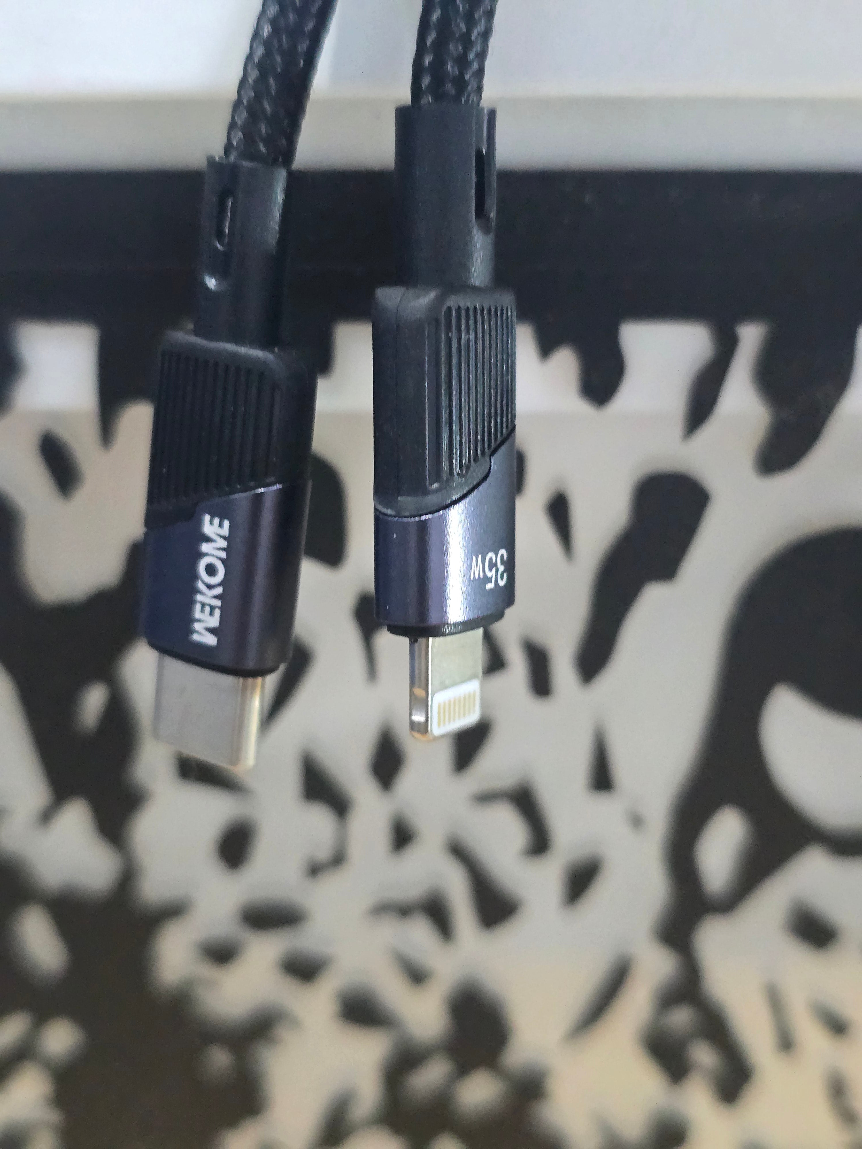WEKOME PD 35W Fast Charging USB-C to USB-C Braided Data Cable (1M) – WDC-37
