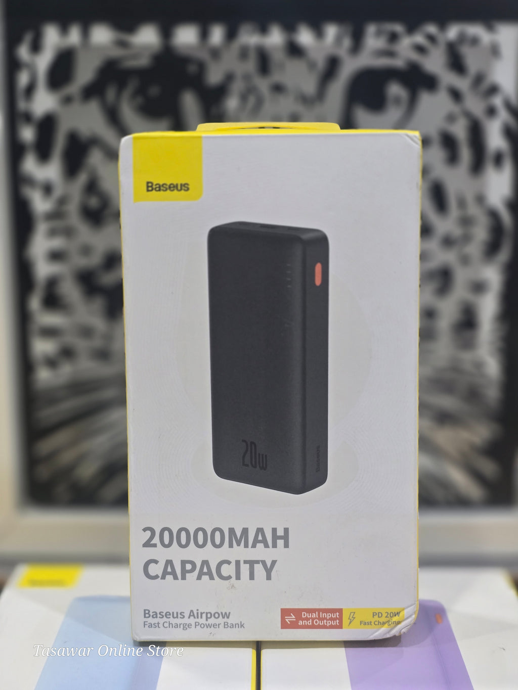 Baseus Airpow Fast Charge Power Bank 20000mAh – PD 20W Dual Input & Output