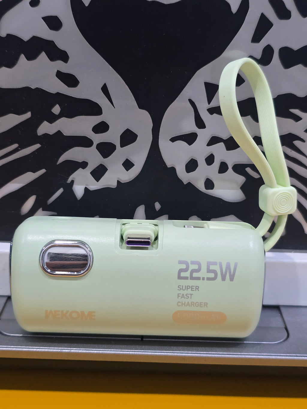 Wekome 5000mAh Mini Power Bank 22.5W Fast Charging with Digital Display – Model WP-19