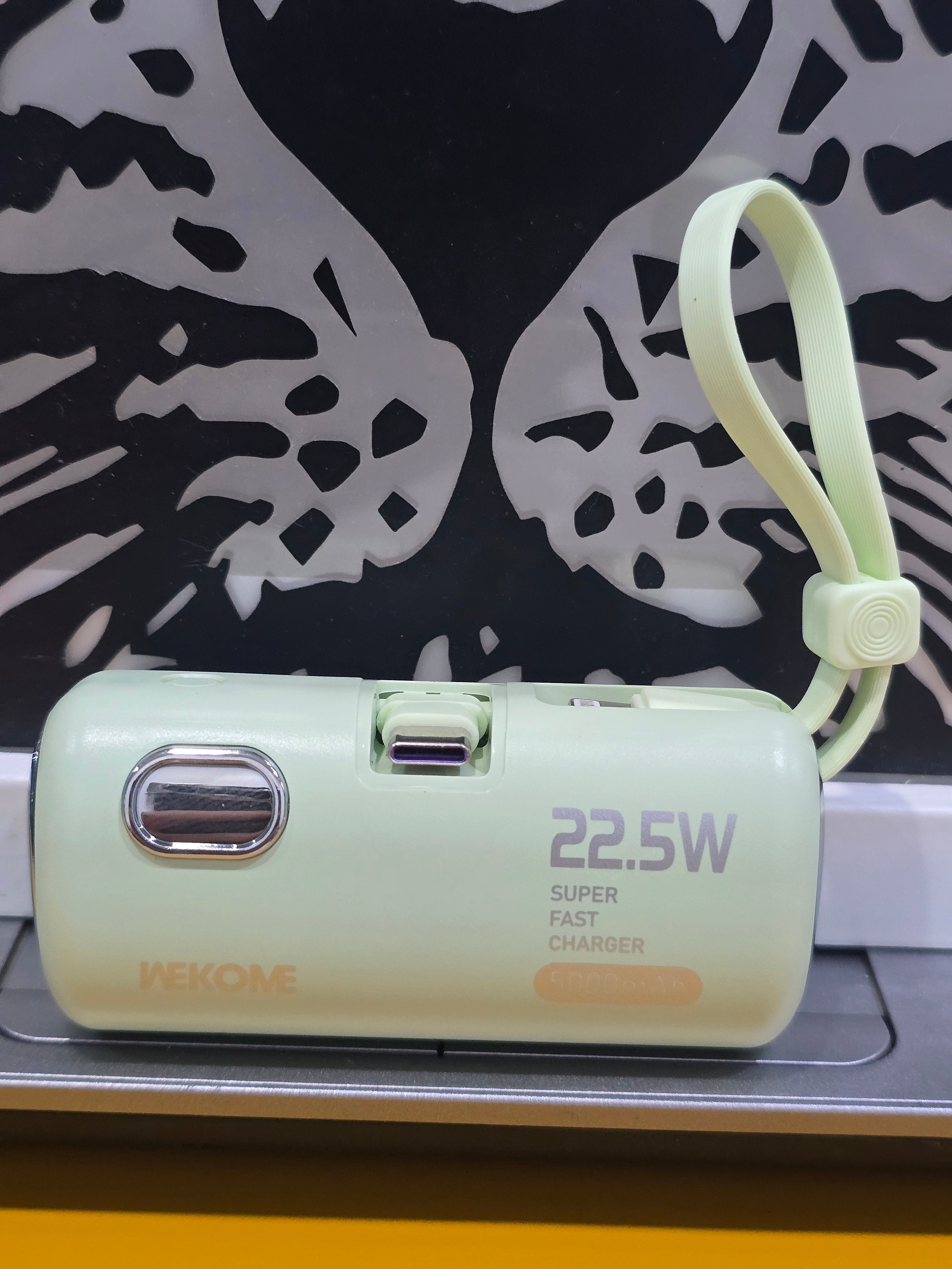 Wekome 5000mAh Mini Power Bank 22.5W Fast Charging with Digital Display – Model WP-19