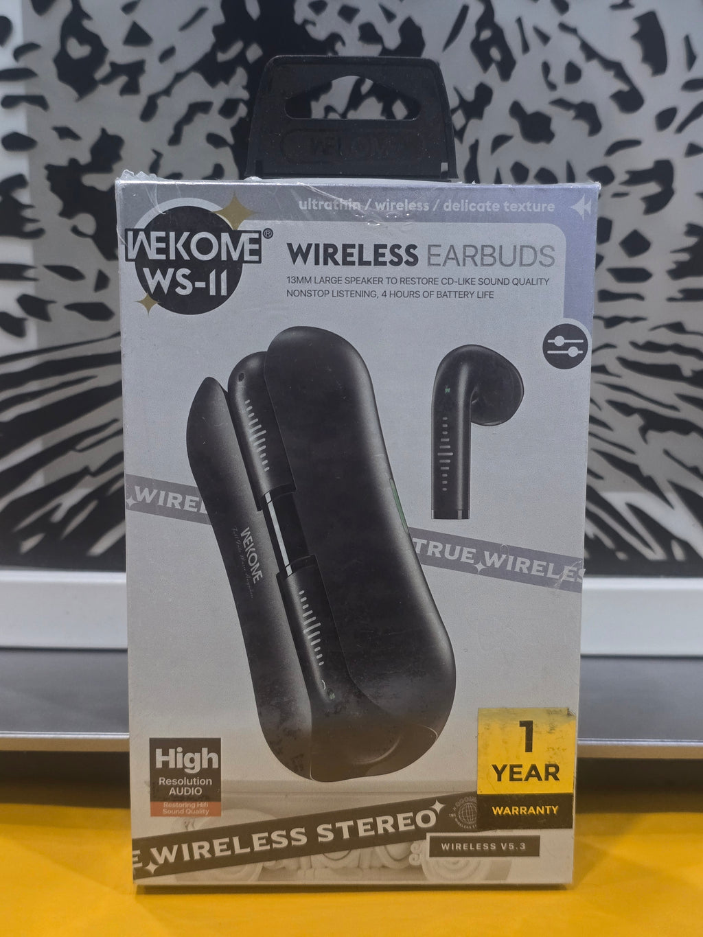 WEKOME WS-II True Wireless Earbuds | Bluetooth 5.3 | High Resolution Audio
