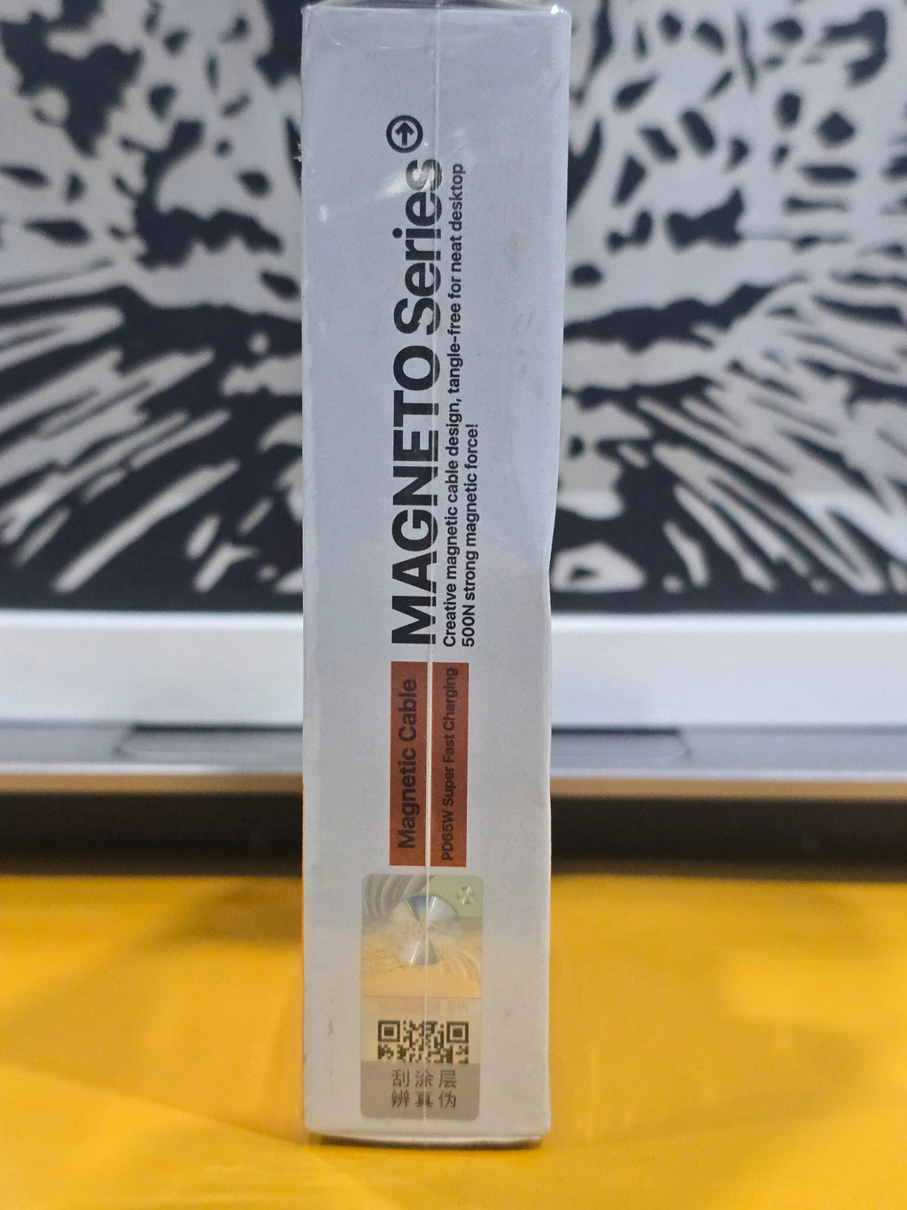 WEKOME WDC-46 65W PD USB-C to Type-C Fast Charging Magnetic Cable for Mobile, Laptop & Tablet (1m)