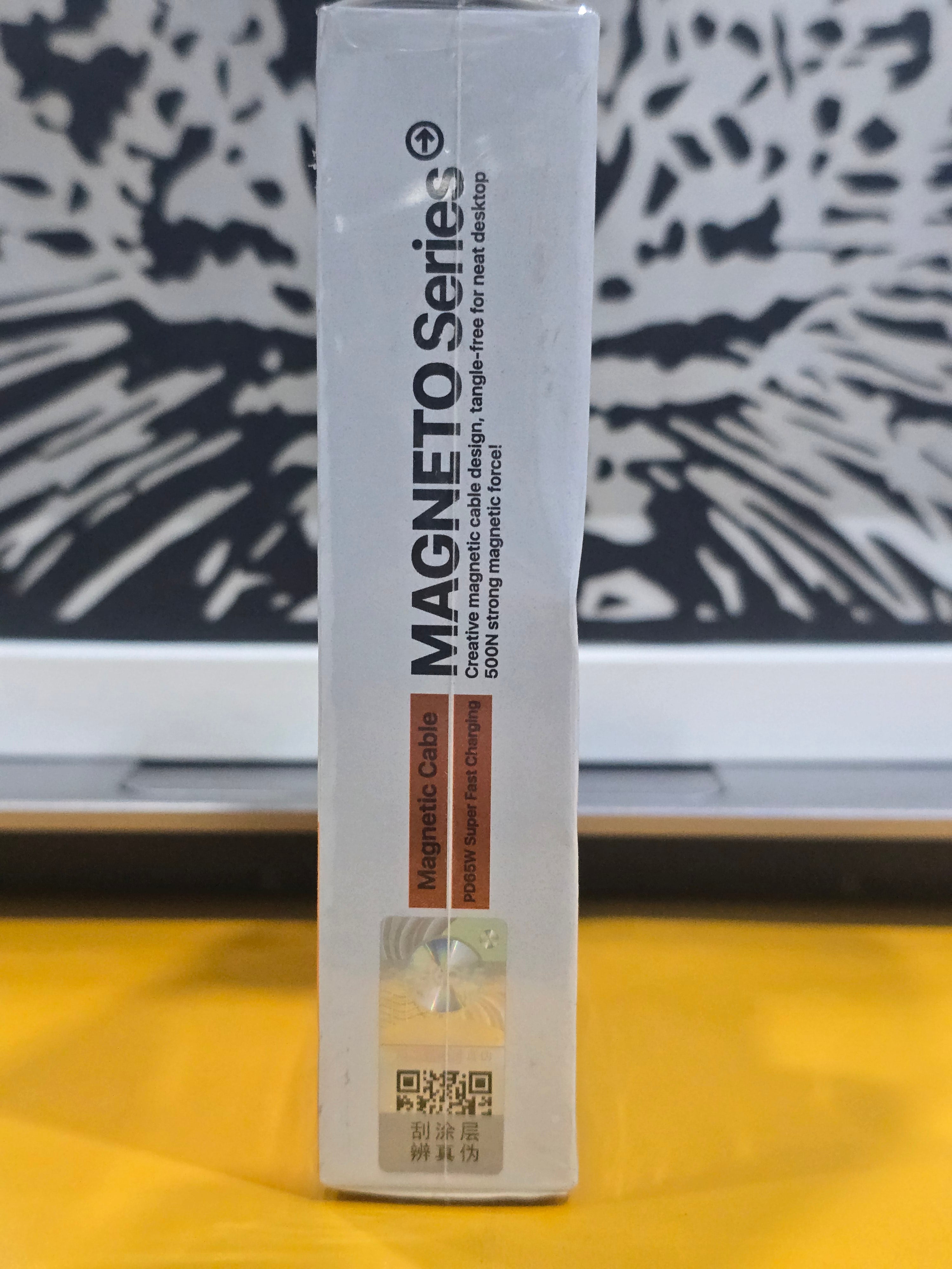 WEKOME WDC-46 65W PD USB-C to Type-C Fast Charging Magnetic Cable for Mobile, Laptop & Tablet (1m)