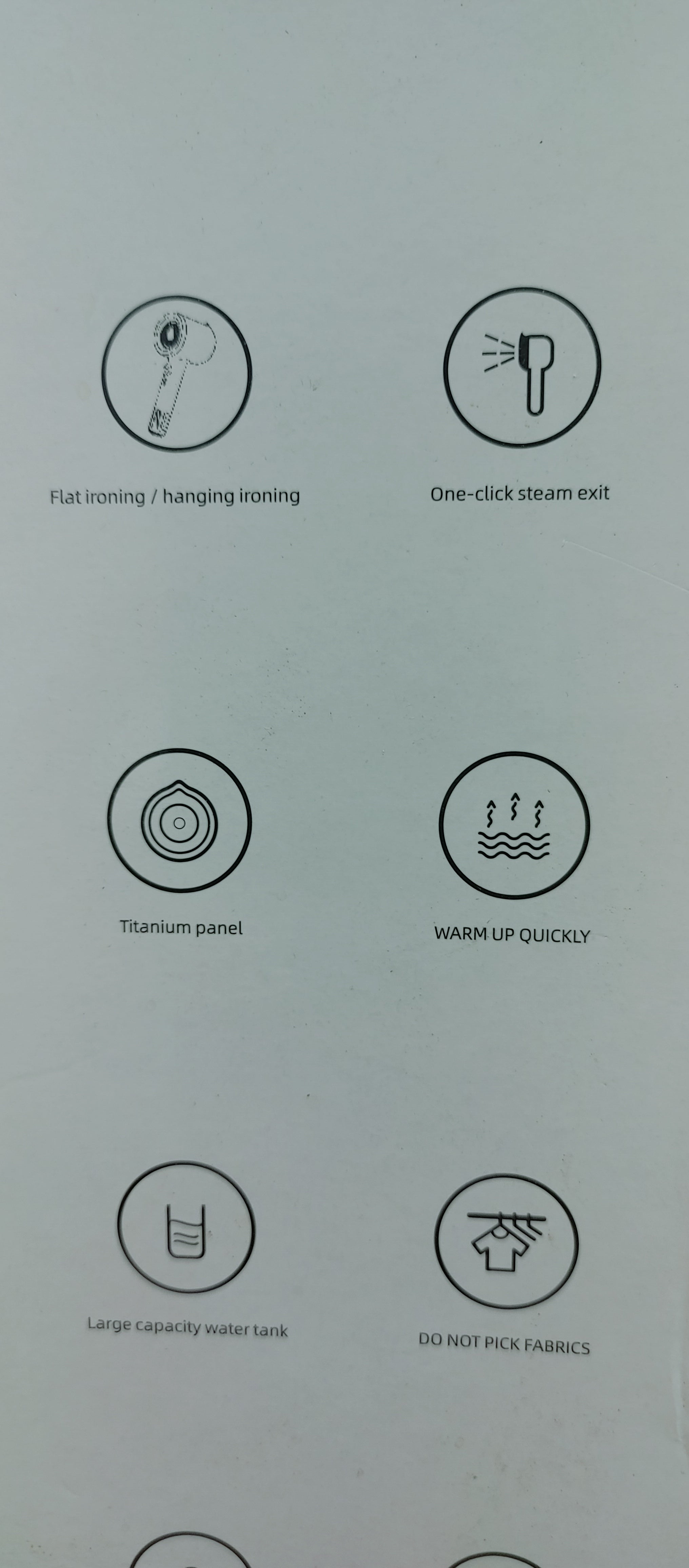 Handheld Garments Steamer Smart