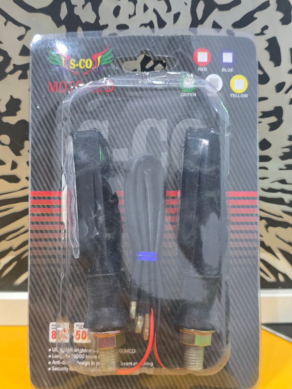 Bike indicators Moto LED 4 Colors