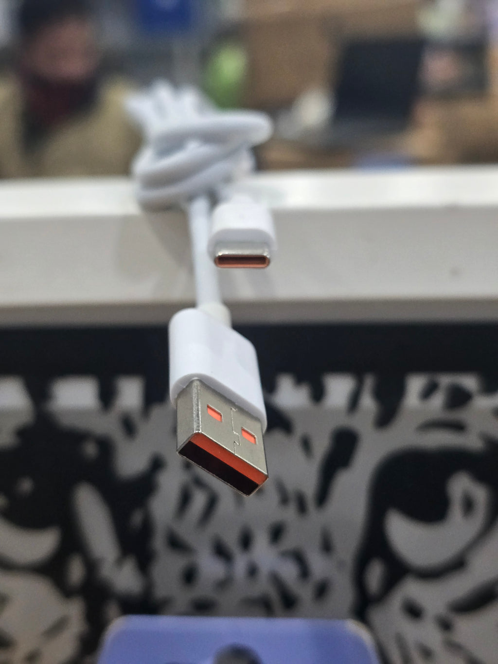 Wekome USB-A to USB-C Super Fast Charging Cable 120W – 1 Meter | Original with 1 Year Warranty