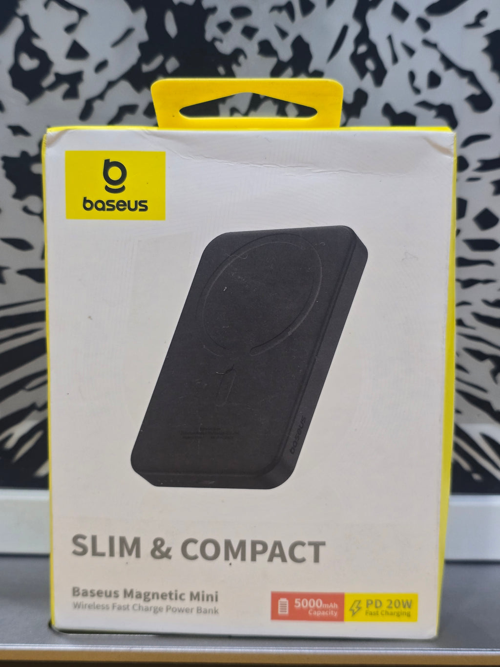 Baseus Magnetic Mini Wireless Fast Charge Power Bank 5000mAh – Slim & Compact | PD 20W
