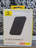 Baseus Magnetic Mini Wireless Fast Charge Power Bank 5000mAh – Slim & Compact | PD 20W