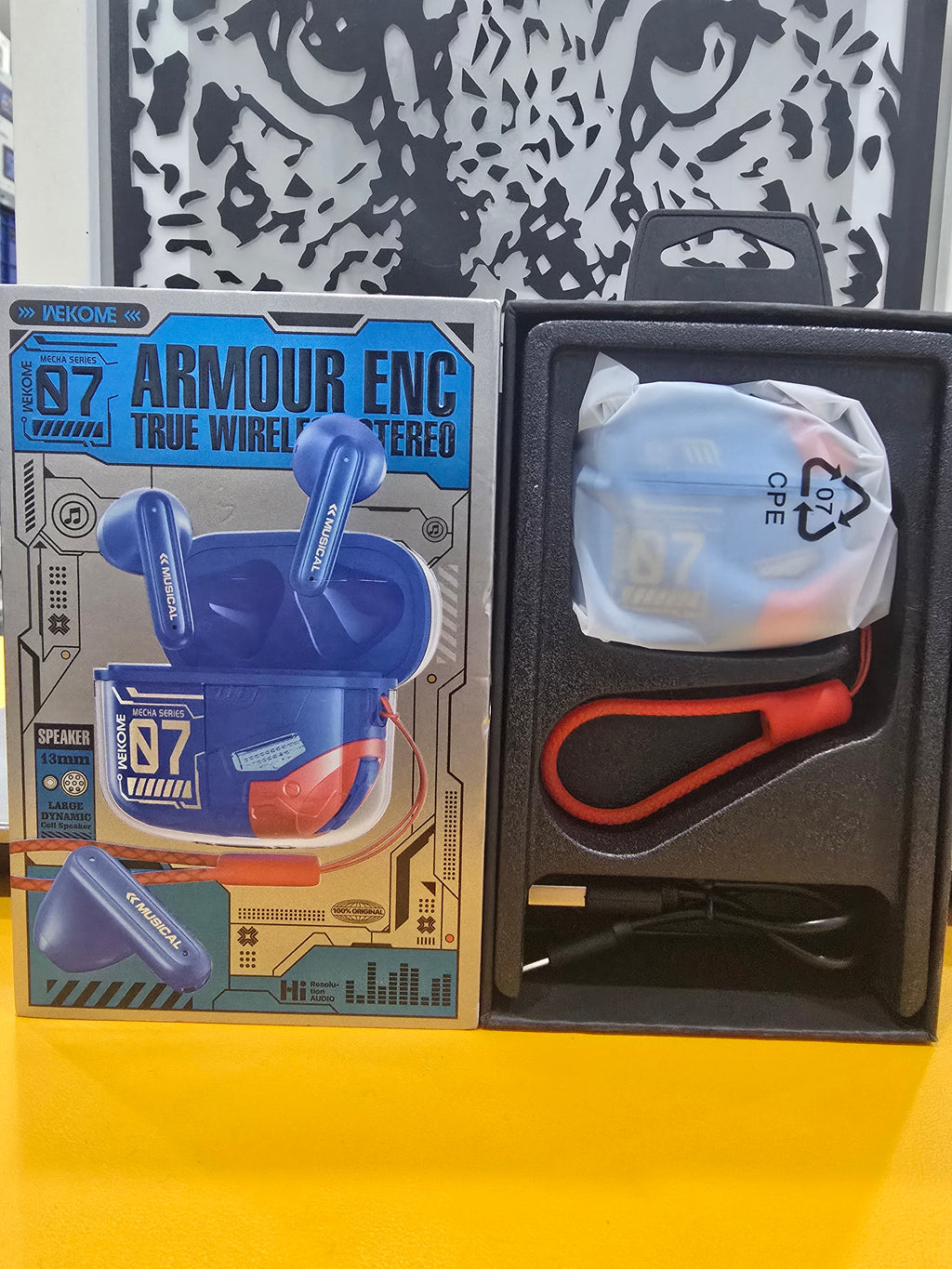 Armour ENC True Wireless Earbuds – Wekome D7 Mecha Series | Deep Bass & ENC