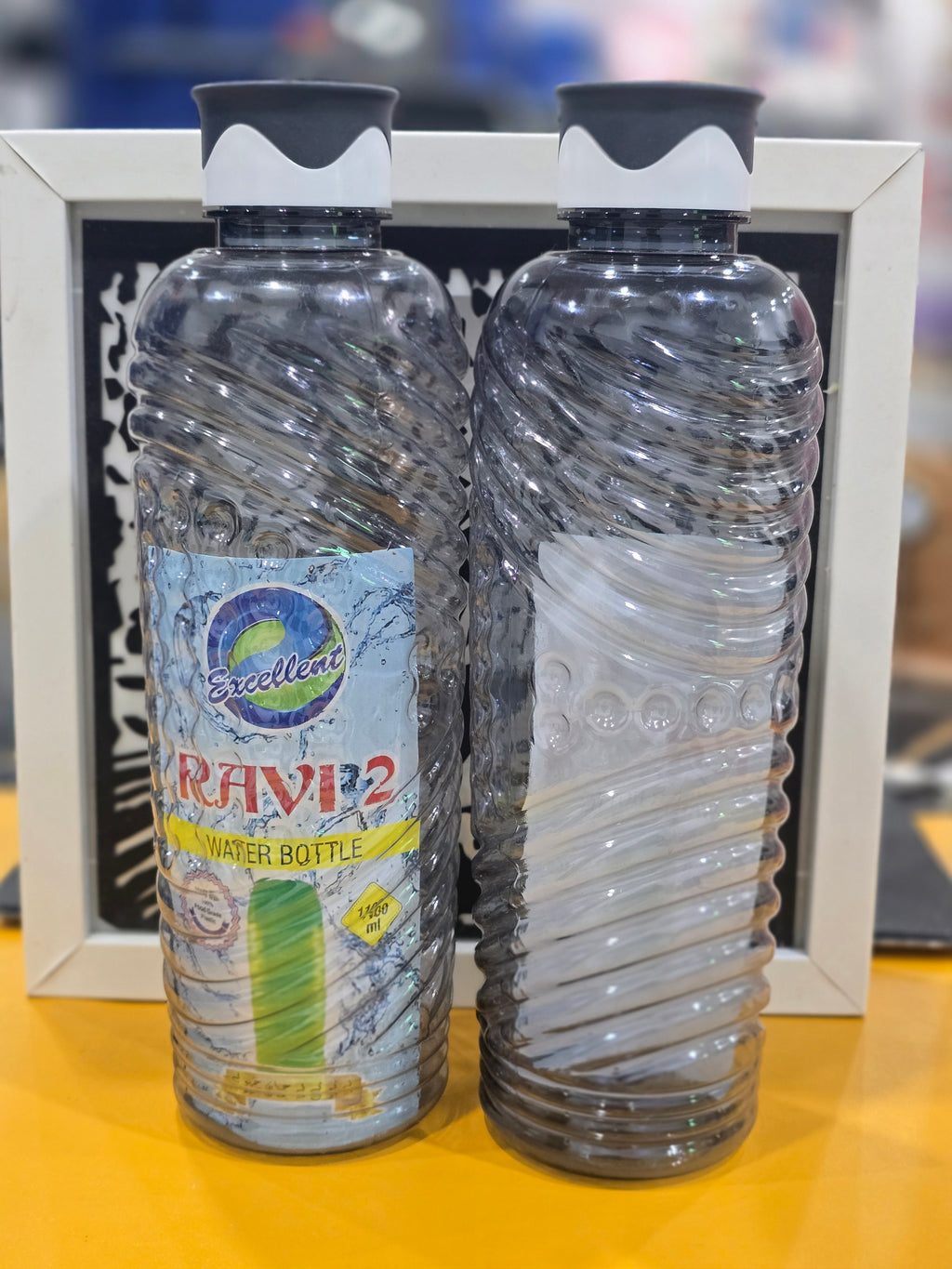Plastic 2 Pcs Set Water Bottle Set