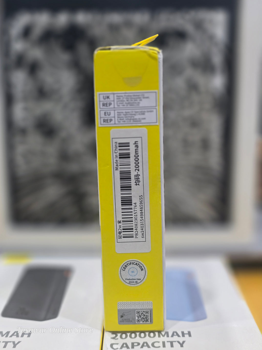Baseus Airpow Fast Charge Power Bank 20000mAh – PD 20W Dual Input & Output