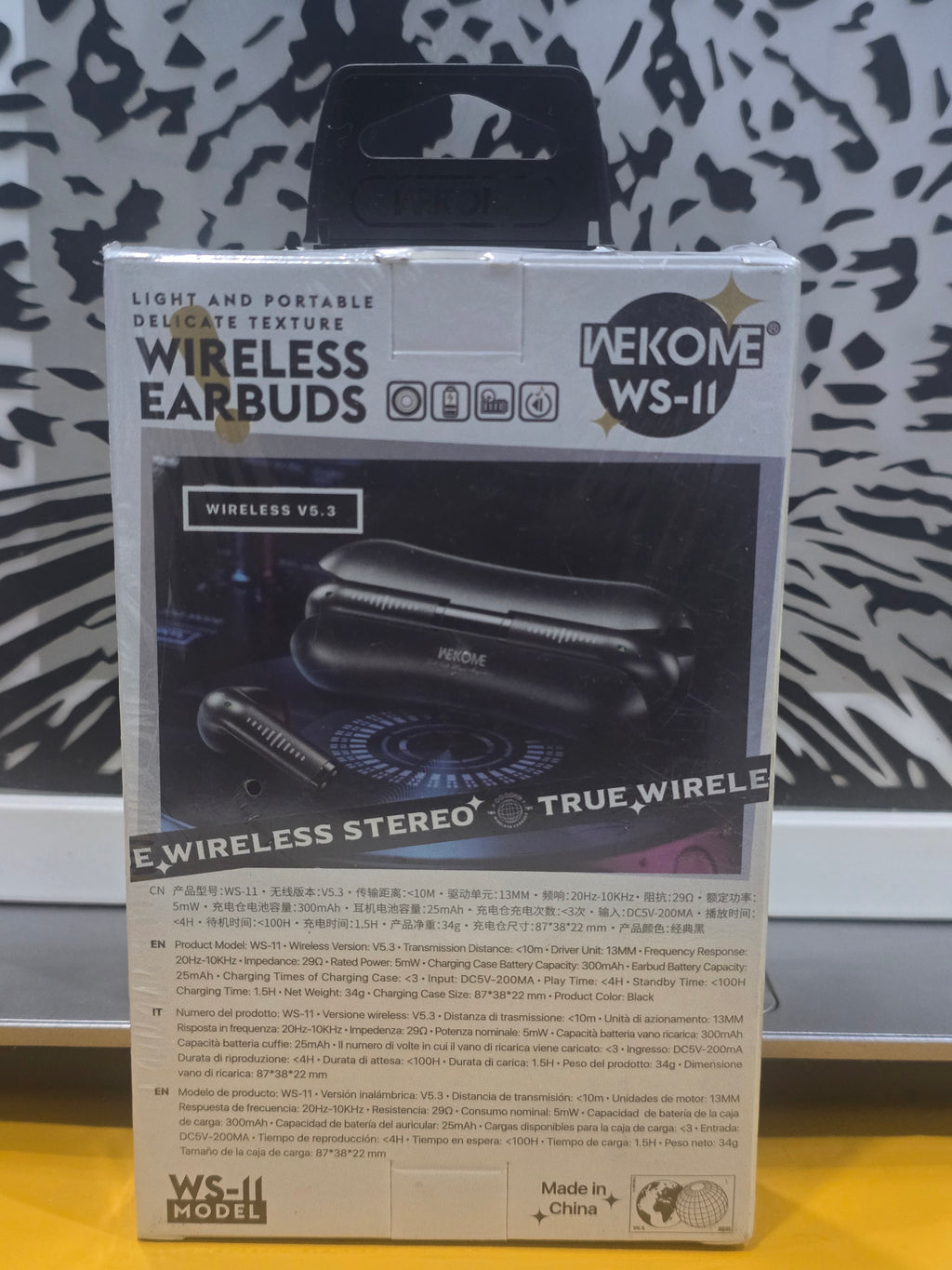 WEKOME WS-II True Wireless Earbuds | Bluetooth 5.3 | High Resolution Audio